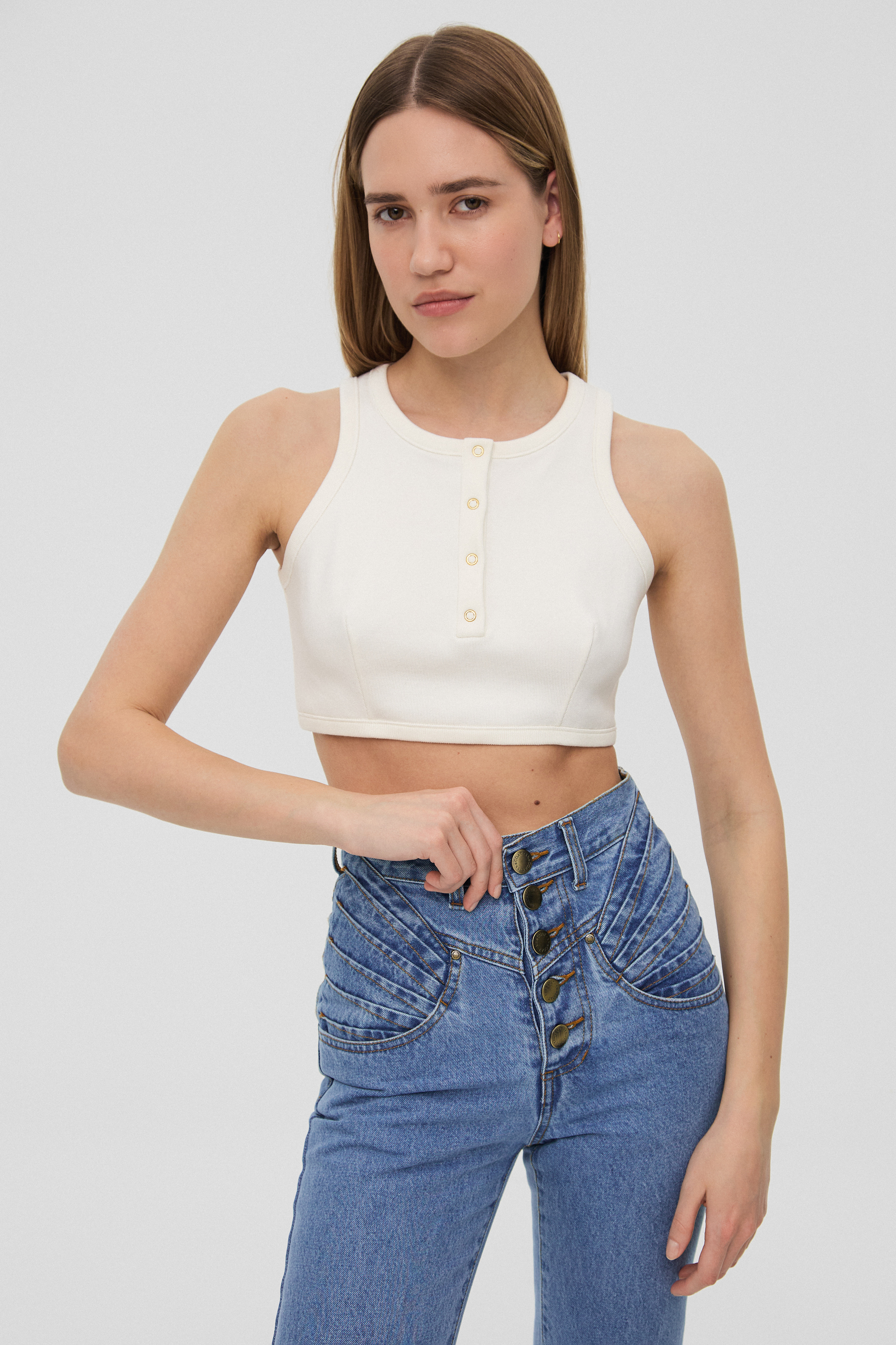 CROPPED TANK TOP